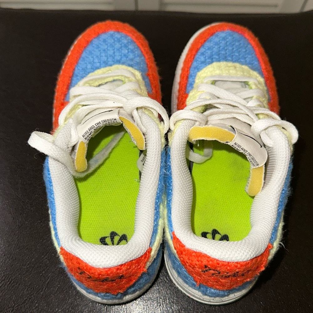 Kids Nike Air Force 1 Low Next Nature “Hemp-Multi”… - Picture 5 of 9